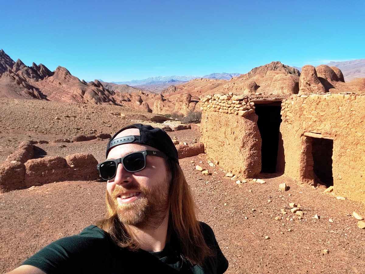 Hiking in the Dades Gorges in Morocco