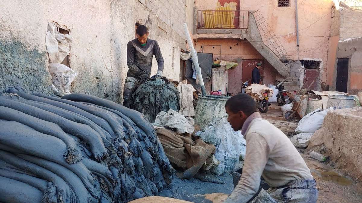 Visiting Morocco: The fake guides in Marrakech and the leather crafts