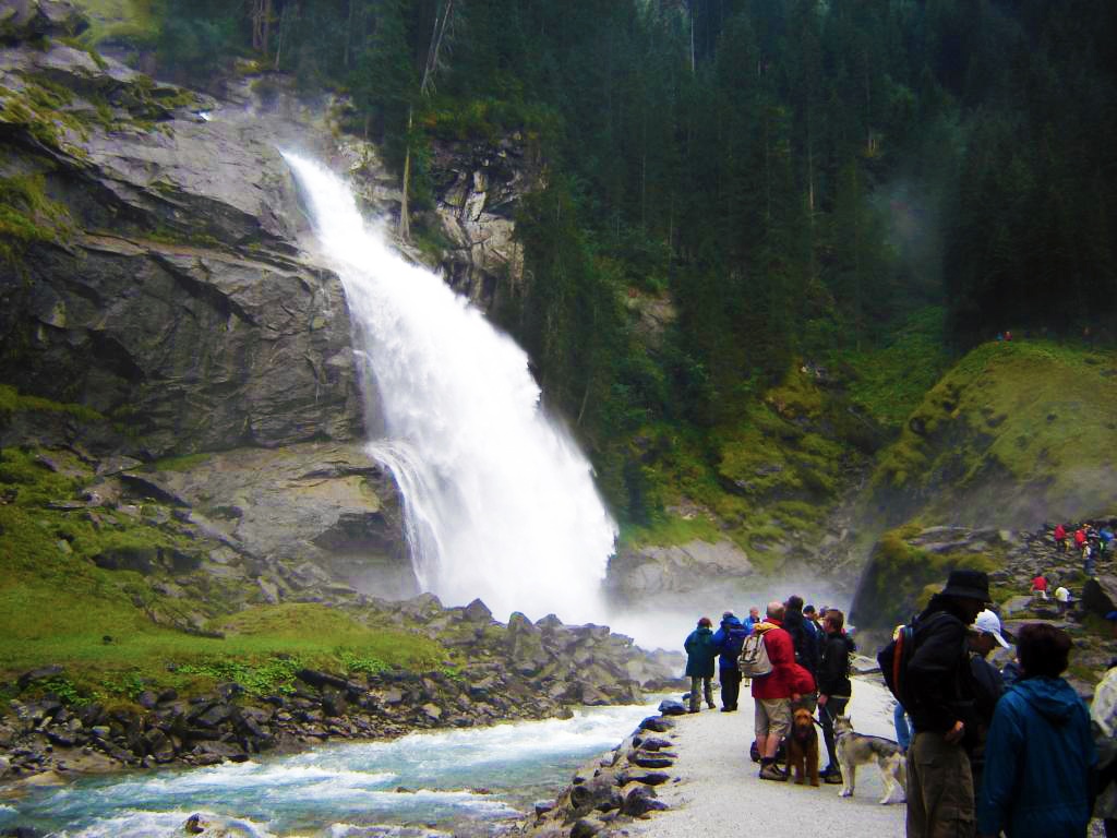 Cataratas de Krimml en Salzburgo